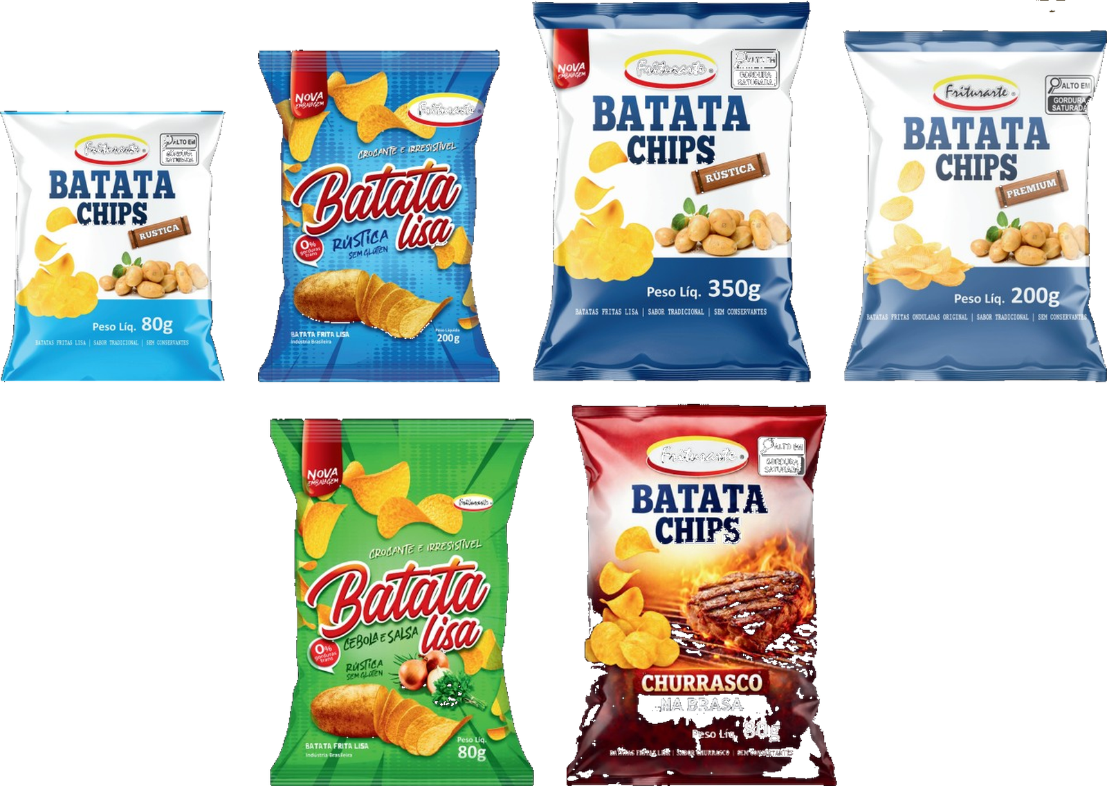 Linha Friturarte Chips